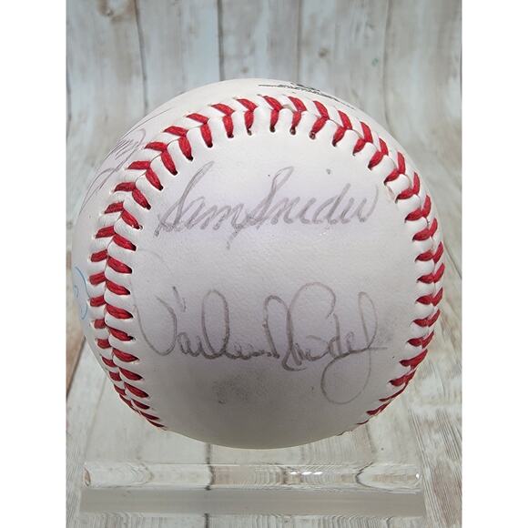 Baltimore Orioles Autographed Baseball Unknow Signatures - Picture 2 of 8